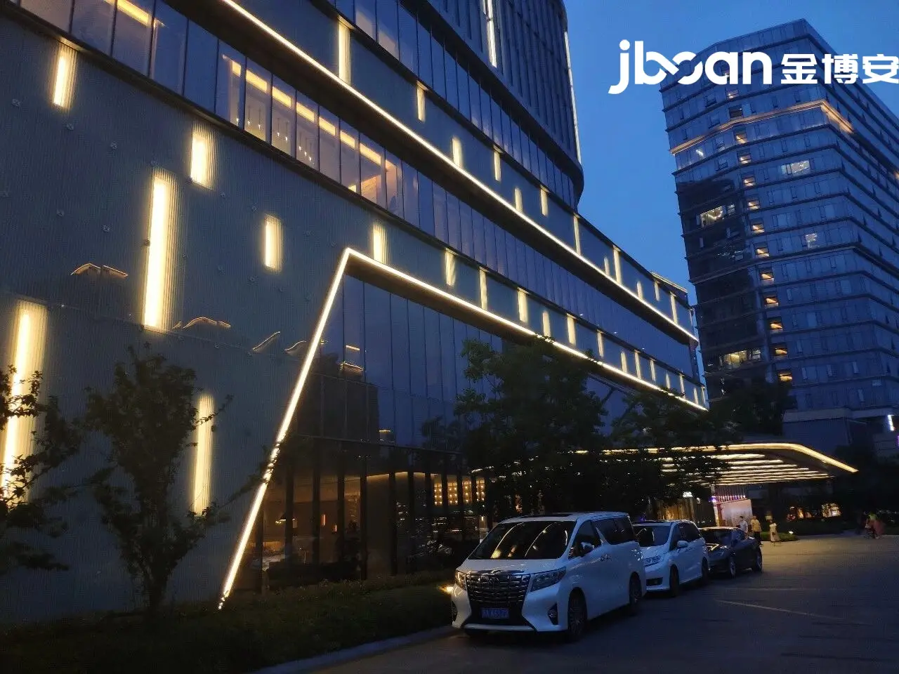 金博安JBOAN酒店線條燈防水抗衰外墻輪廓夜景專用